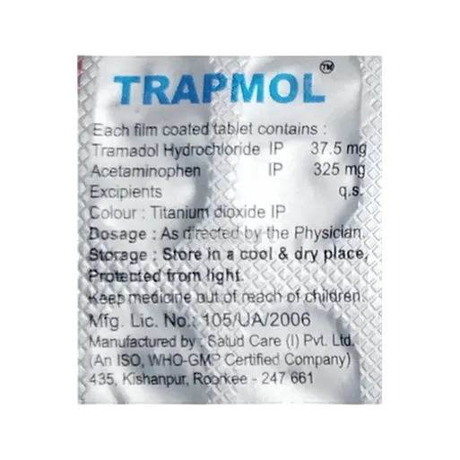 trapmol tablet 10's